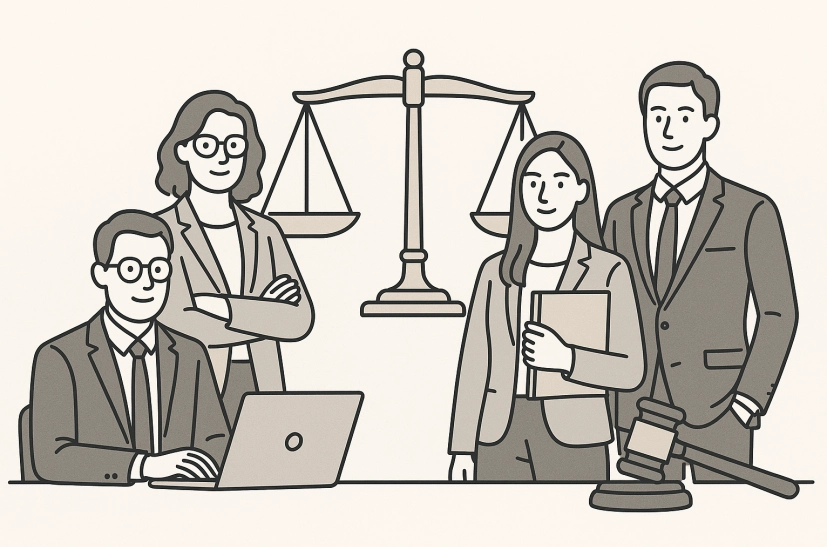 BuffLink legal team illustration